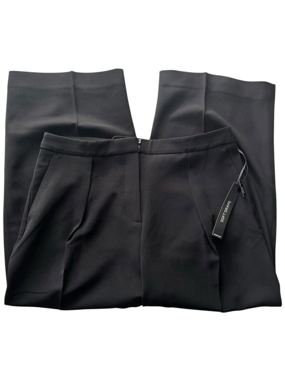 White House Black Market Wide Leg crop Pants Women's 4 NWT